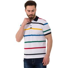 Cipo & Baxx CT749 White Erkek Tshirt